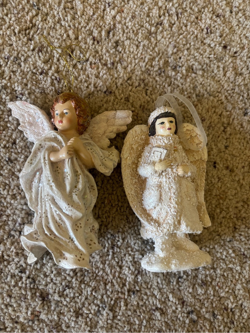 Pair of Angel Ornaments